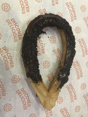 Dark chocolate churro  at San Churro in Ipswich
