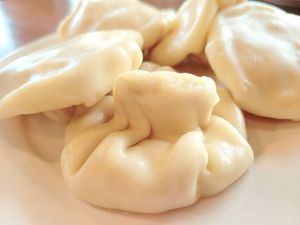 Potato Khinlali – holy moses, tastiest things ever at Machakhela in Tbilisi