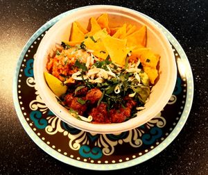 Burrito bowl at Grizzly Tacos in Bratislava