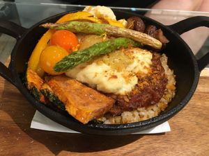 Vegan Doria at Shiro Cafe in Tokyo