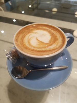 soy latte at Shiro Cafe in Tokyo
