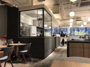 Restaurant at Shiro Cafe in Tokyo