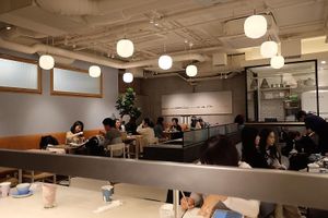 Inside Shiro Cafe at Shiro Cafe in Tokyo
