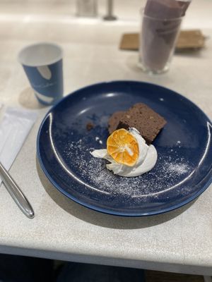 Vegan Chocolate Cake  at Shiro Cafe in Tokyo