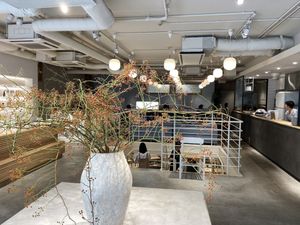 Shiro cafe interior  at Shiro Cafe in Tokyo