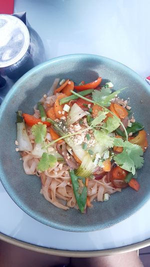 Vegan pad thai 😍 at Hanoi Ca Phe in Lyon