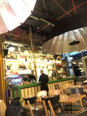 Le bar  at Hanoi Ca Phe in Lyon