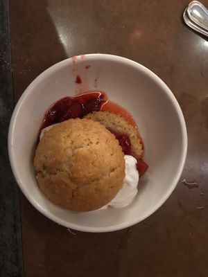 Vegan Strawberry Shortcake at Pastabilities in Syracuse