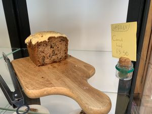 Carrot cake at Surf Beach Bar in Sennen
