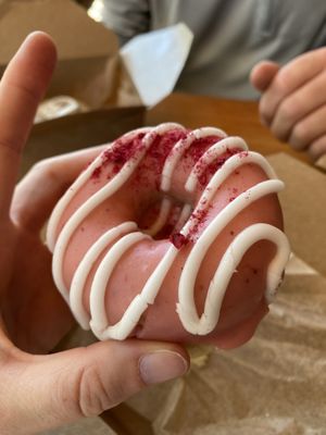 Strawberry (or was it raspberry? - delicious anyway) at VEERA in Missoula