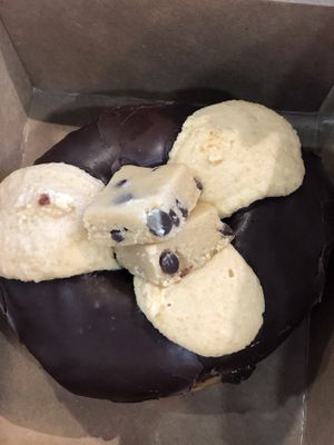 Cookie dough flavor donut (mother load) at VEERA in Missoula