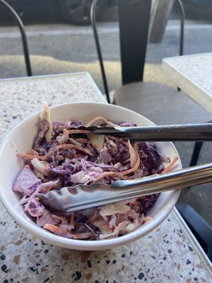 Coleslaw  at Vegan Lebanese Street Food in Bondi