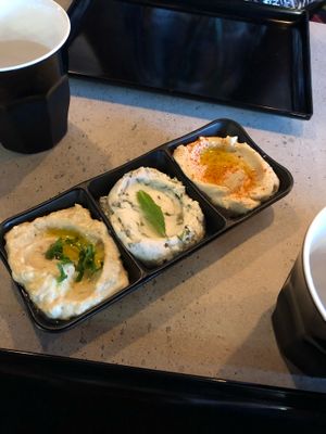 Trio of Dips  at Vegan Lebanese Street Food in Bondi