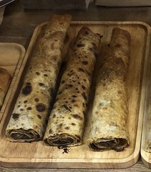 Pumpkin and walnut banista  at New Land in Sofia