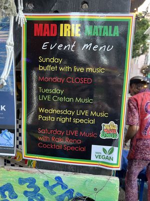   at Mad Irie in Crete