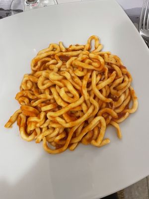 Umbrico all’arrabbiata  #Veganuary at Oleoteca Bartolomei l'Olio Orvieto con Cucina in Orvieto