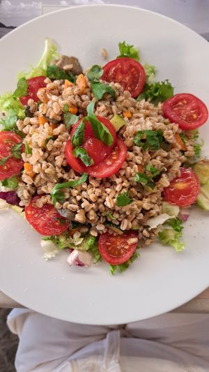 Insalata di farro at Oleoteca Bartolomei l'Olio Orvieto con Cucina in Orvieto