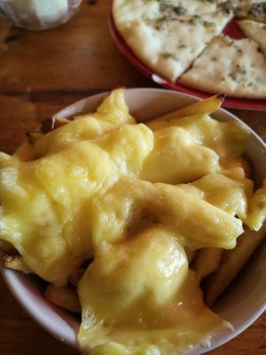 Cheese chips  at Hell Below in Carlisle