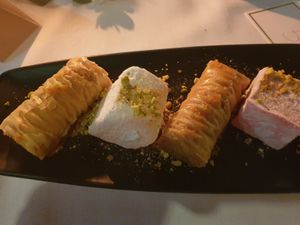Baklava, and Turkish Delight at Dunyazad in Balwyn North