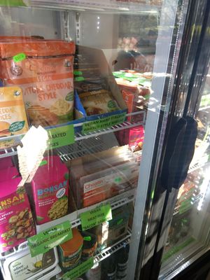 Fridge at Riverside Deli in Nelson