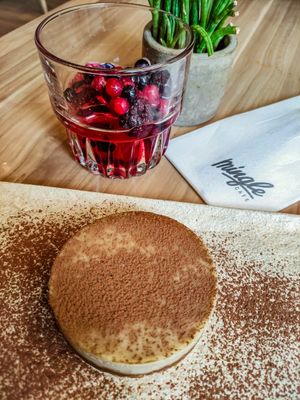 Tiramisu at Mingle Cafe in Larnaca