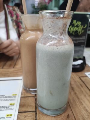 Smoothies at Mingle Cafe in Larnaca