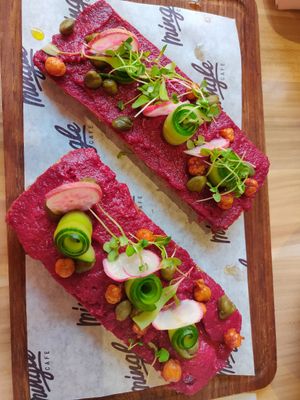 Heartbeat sandwich at Mingle Cafe in Larnaca