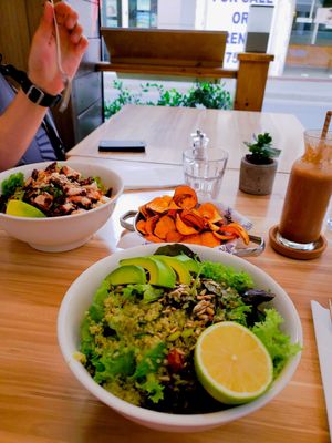Quinoa Salad at Mingle Cafe in Larnaca