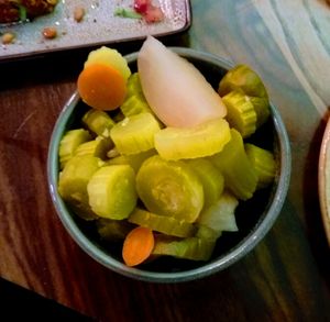 Kabis (pickles) #Veganuary at Teta's Lebanese Kitchen in North West London