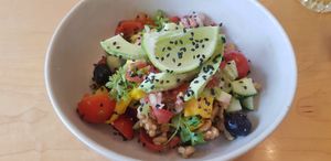 Ceviche at Noshi Coffee in Porto