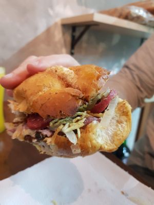 Linguiça grill at Real Vegans - Cozinha Veganaa in Sao Paulo