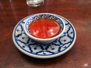 Sweet Chilli Sauce at Thai Emerald in Evesham