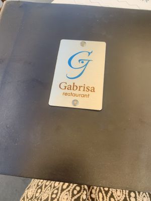 menu  at Da Gabrisa in Positano