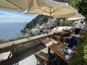 Breathtaking view at Da Gabrisa in Positano
