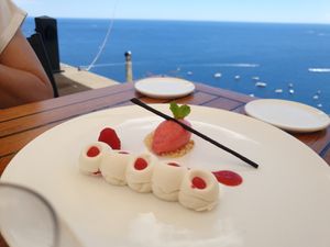 Vegan Cheesecake at Da Gabrisa in Positano