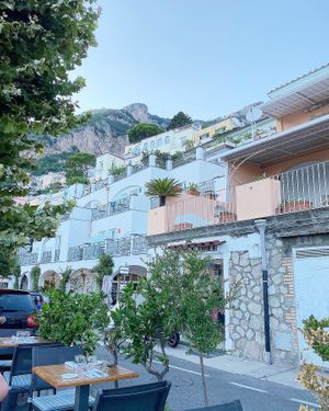 The restaurant   at Da Gabrisa in Positano