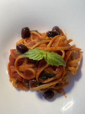 Linguine   at Da Gabrisa in Positano
