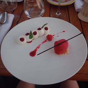 cheesecake  at Da Gabrisa in Positano