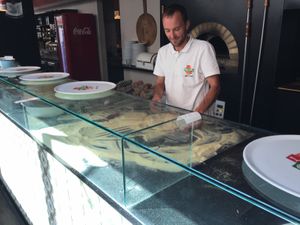 Fresh base  at La Pizzeria in Maribor