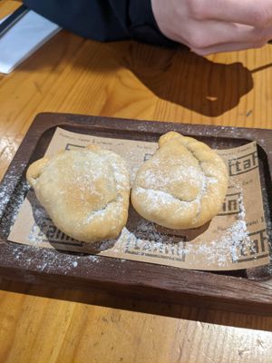 Walnut Sambousek at Tahin  in Istanbul