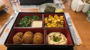 Vegan set menu #1 at Tahin  in Istanbul