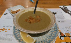 Lentil Soup (65,00tl) at Tahin  in Istanbul