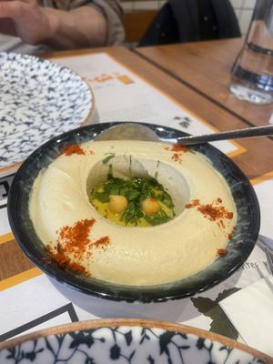 Hummus  at Tahin  in Istanbul