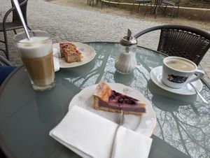 Kaffeegedeck at Die Gute Stube in Mainz