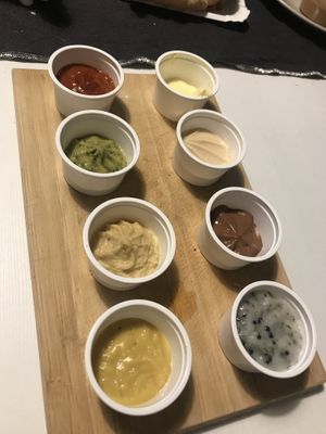 Osterfrühstück Aufstriche (bei mir daheim wegen corona)  at Die Gute Stube in Mainz