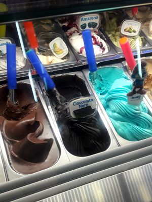 One of the vegan options at Galateria Artigianale in Monopoli