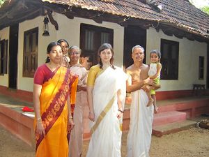 One of the visitors at Thani Illam in Koovappady