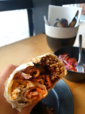 Bean burrito at Jack Bean - Kruisplein in Rotterdam