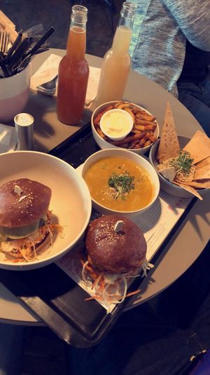 lunch in Jack Bean at Jack Bean - Kruisplein in Rotterdam