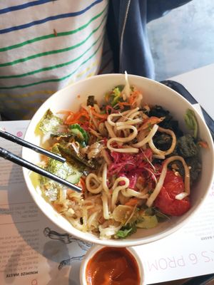 Japanese noodle salad at Jack Bean - Kruisplein in Rotterdam